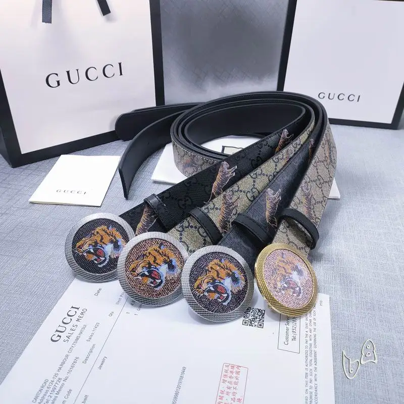 Gucci belt 38mmX80-125cm lb08